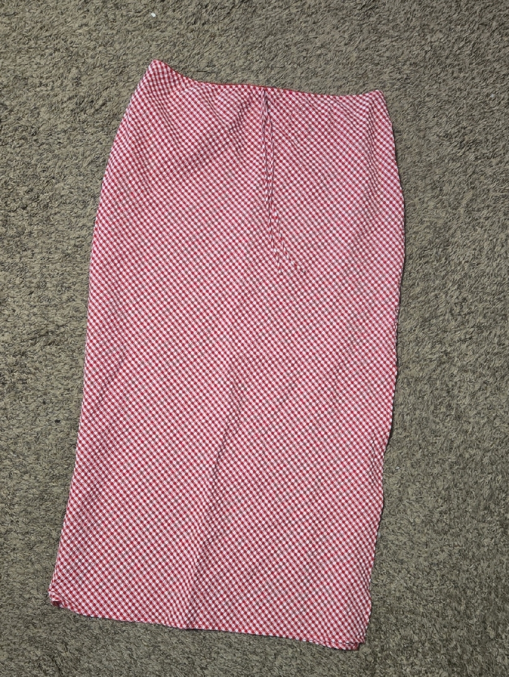 wild fable Pink Gingham Pencil Skirt